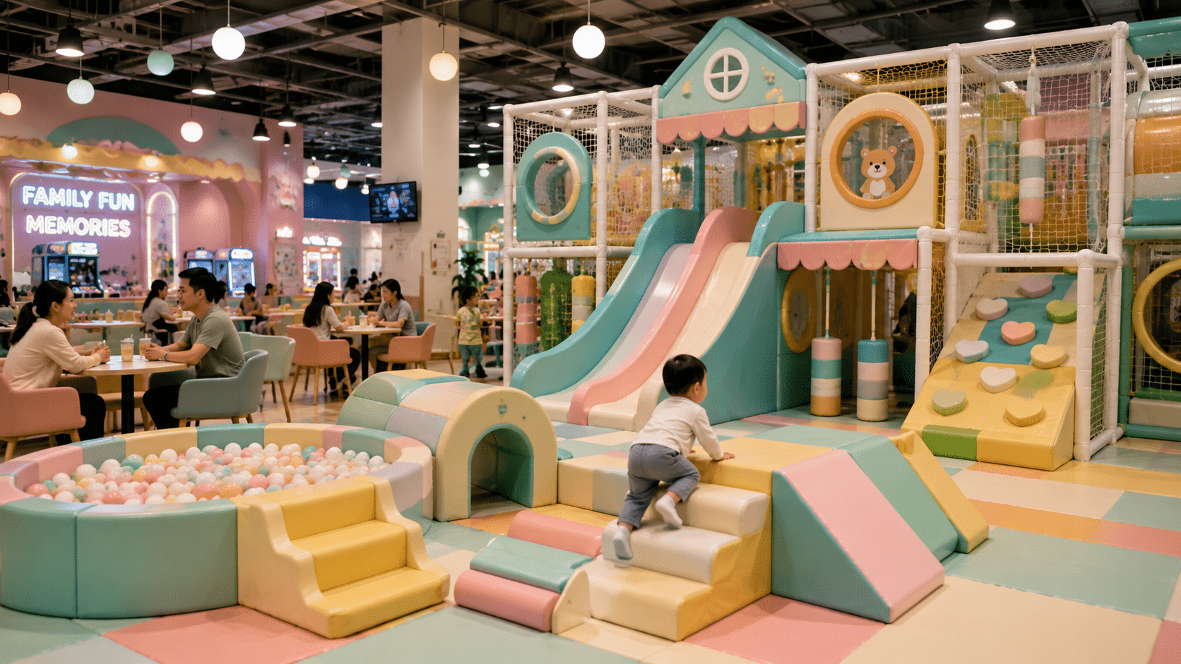 Toddler Soft Play Equipment for Modern Family Entertainment Centers Supplier Toddler Soft Play Equipment for Modern Family Entertainment Centers China