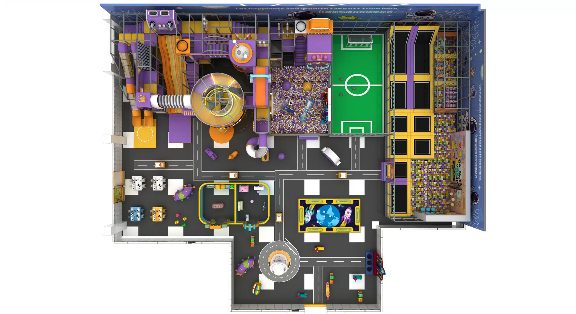 Kids Space theme Indoor Play Structure Kids Space theme Indoor Play Structure