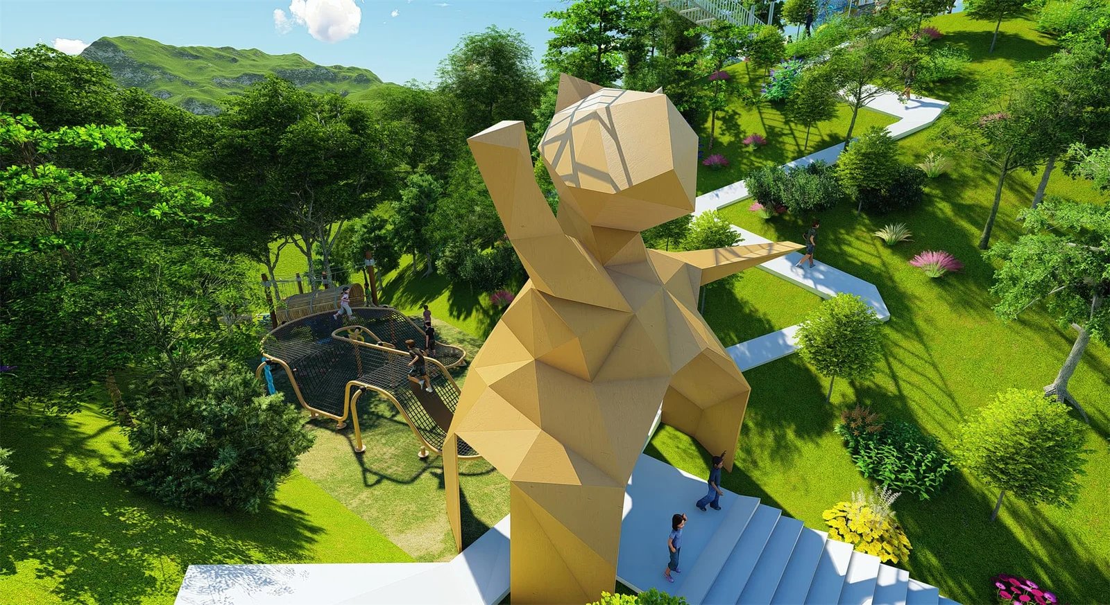 Explore Adventure and Nature at Chongqing Jianwenfeng Park manufacturer Explore Adventure and Nature at Chongqing Jianwenfeng Park manufacturer