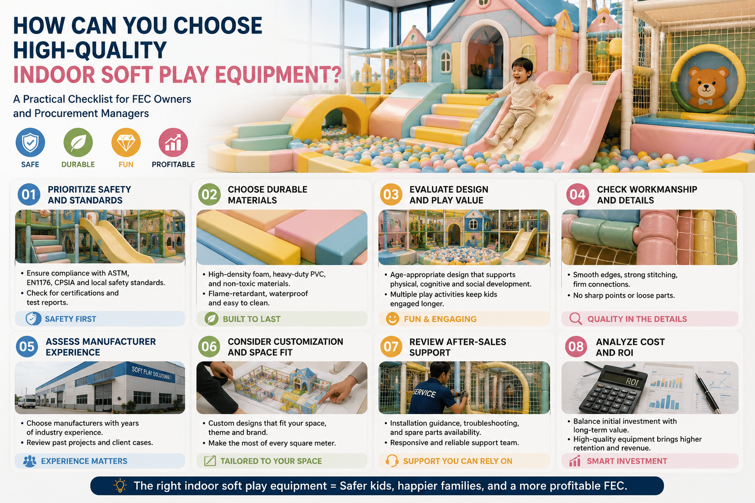 How to Choose High-Quality Indoor Soft Play Equipment for FECs manufacturer How to Choose High-Quality Indoor Soft Play Equipment for FECs Equipment