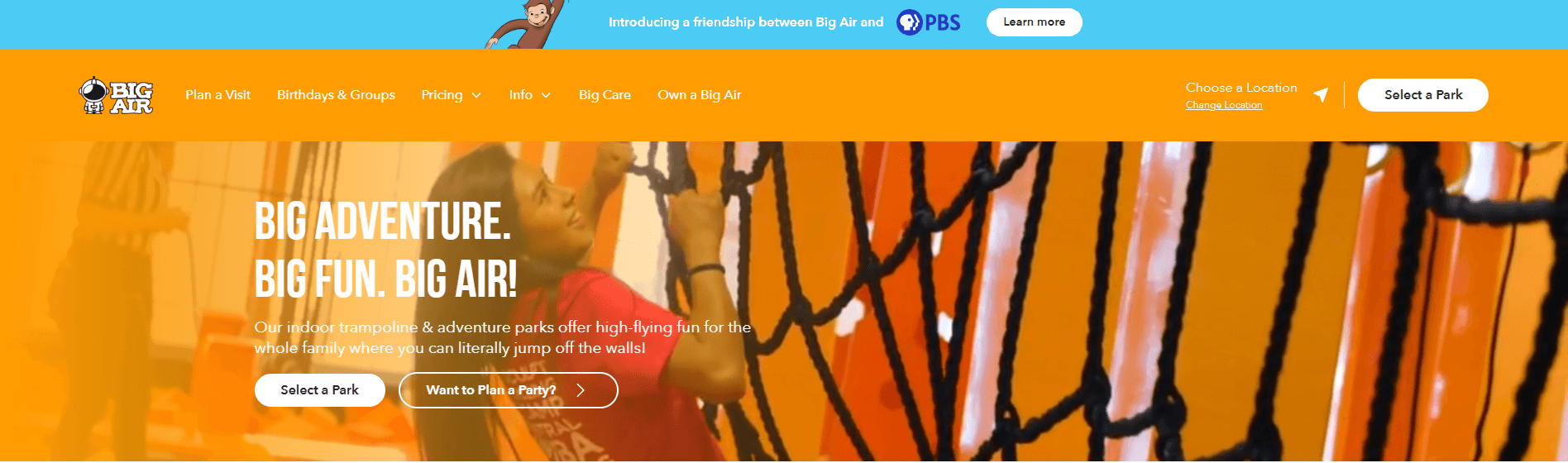 BIG AIR TRAMPOLINE PARK