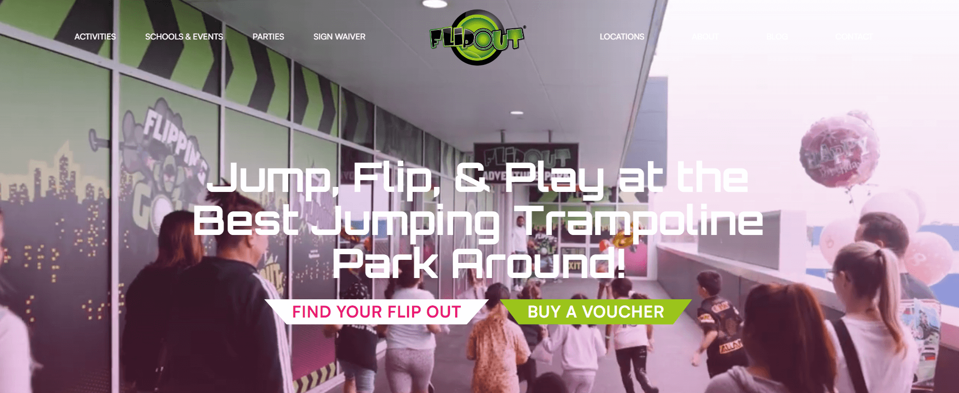 FLIP OUT TRAMPOLINE PARK