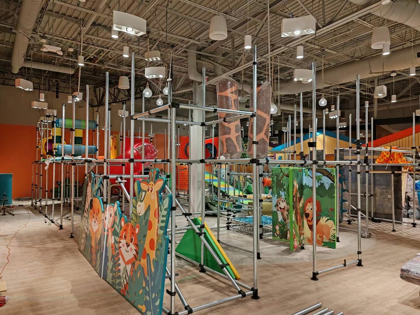 Playground equipment frames installed by ASTM certified engineers