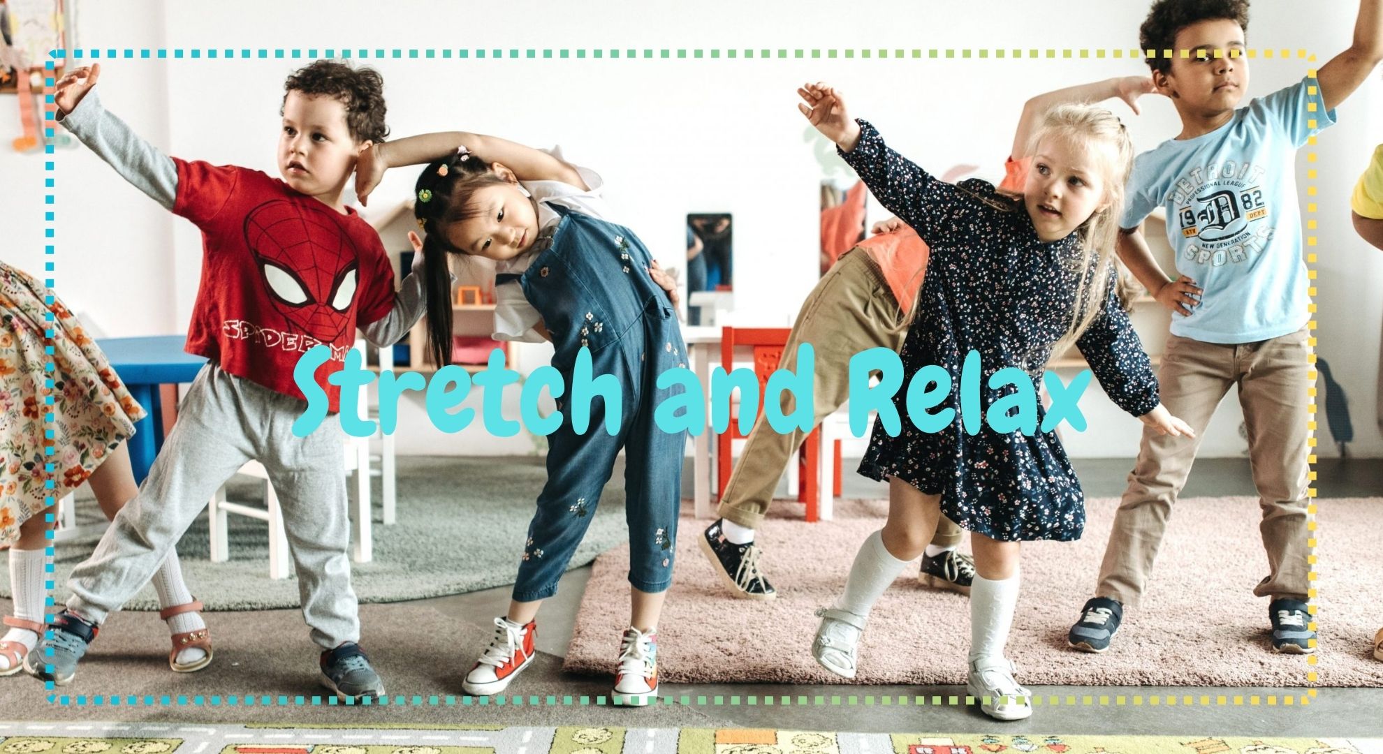 Child Stretch and Relax in the Classroom