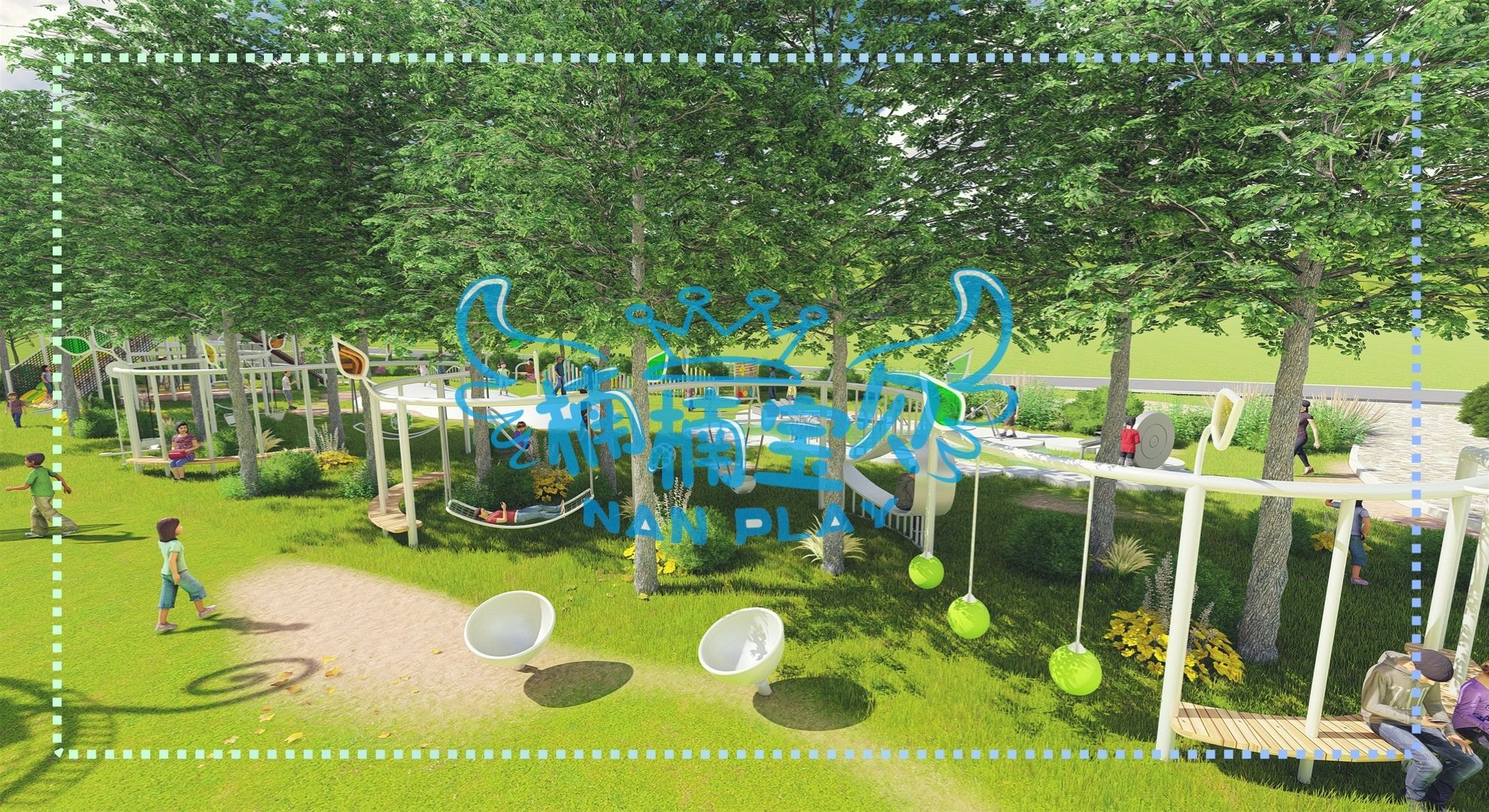 NanPlay Playground Equipment For Commercial