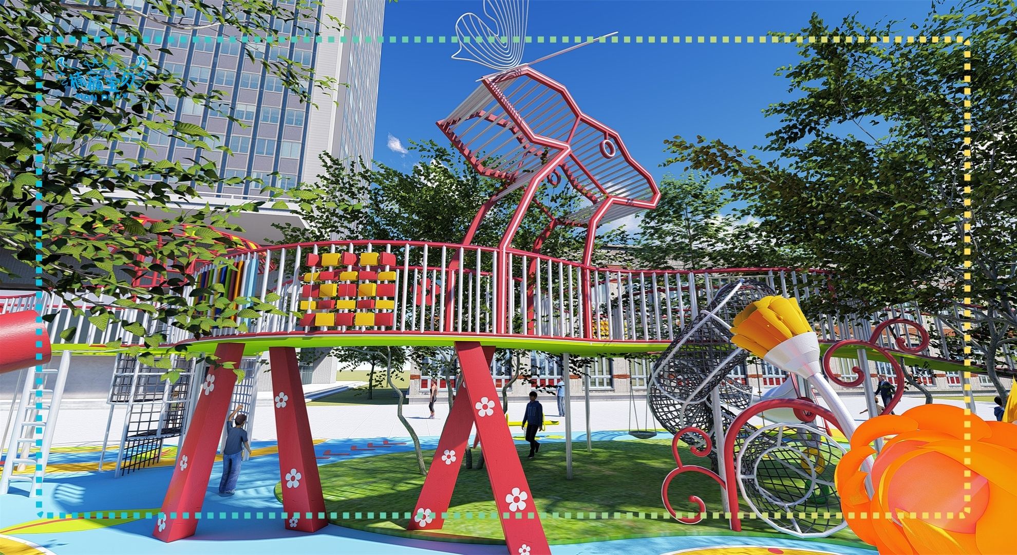 Choosing the Appropriate Playground Equipment for Community park