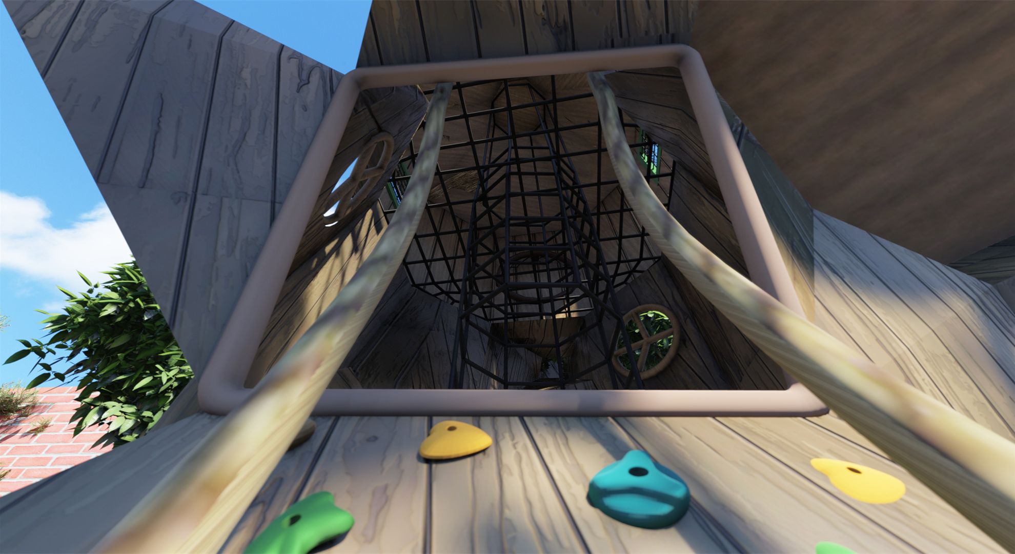 Custom Wooden Playground4