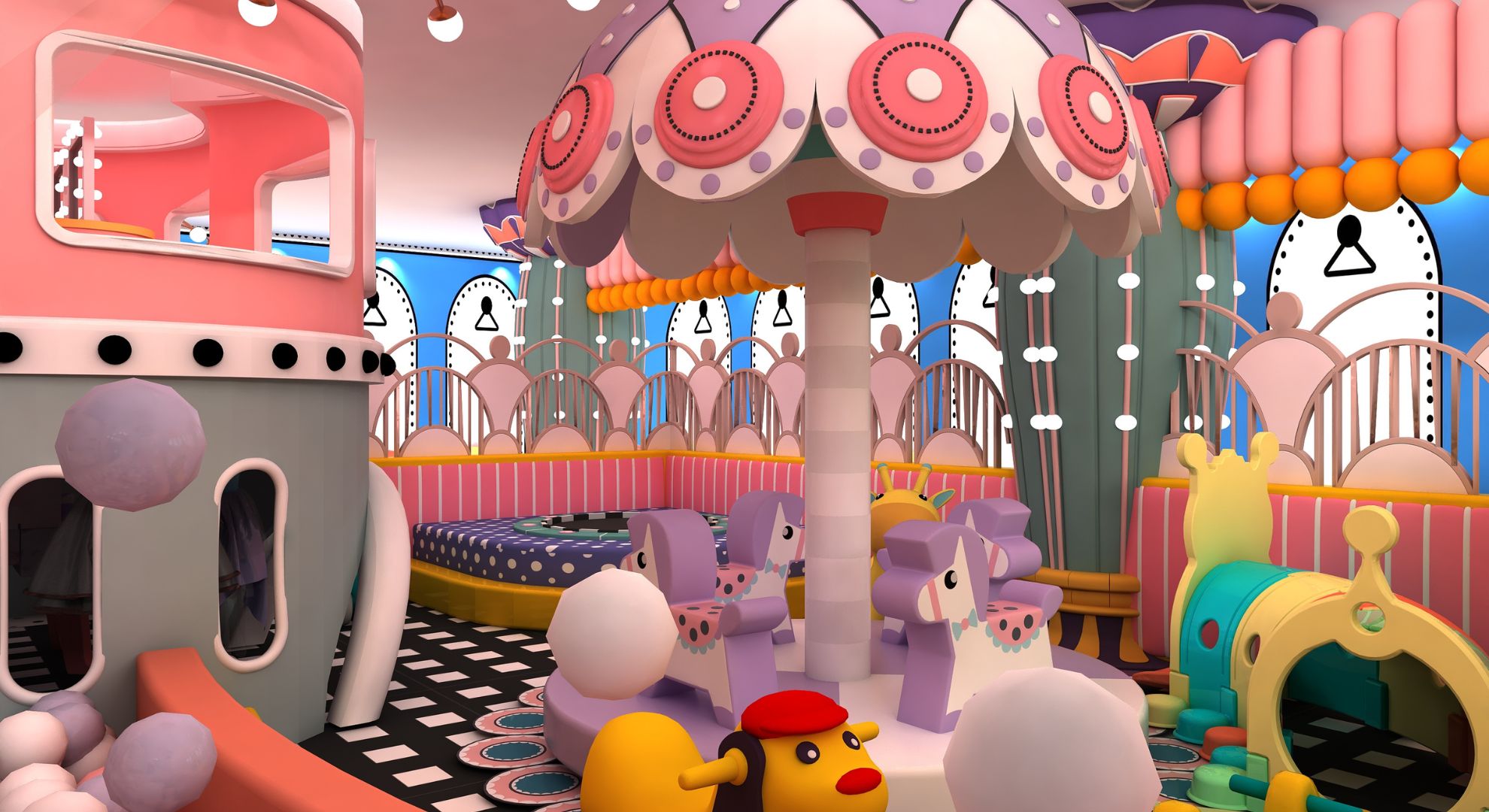 Customized Mall Parent Child Playground, Chile10