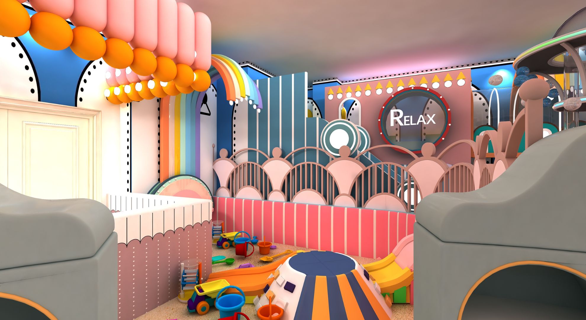 Customized Mall Parent Child Playground, Chile2