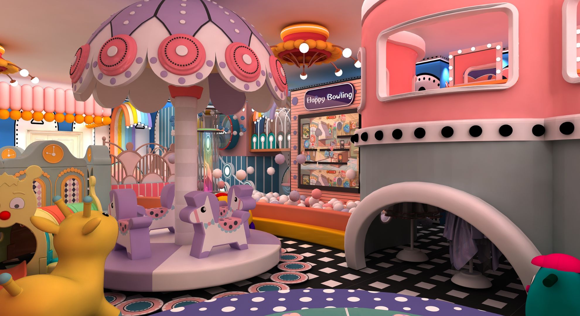 Customized Mall Parent Child Playground, Chile4