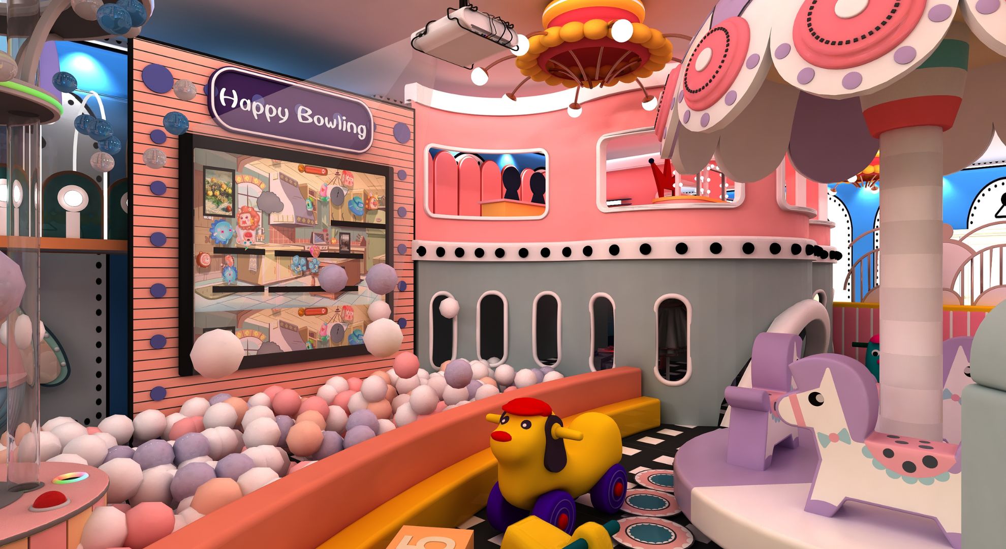 Customized Mall Parent Child Playground, Chile5