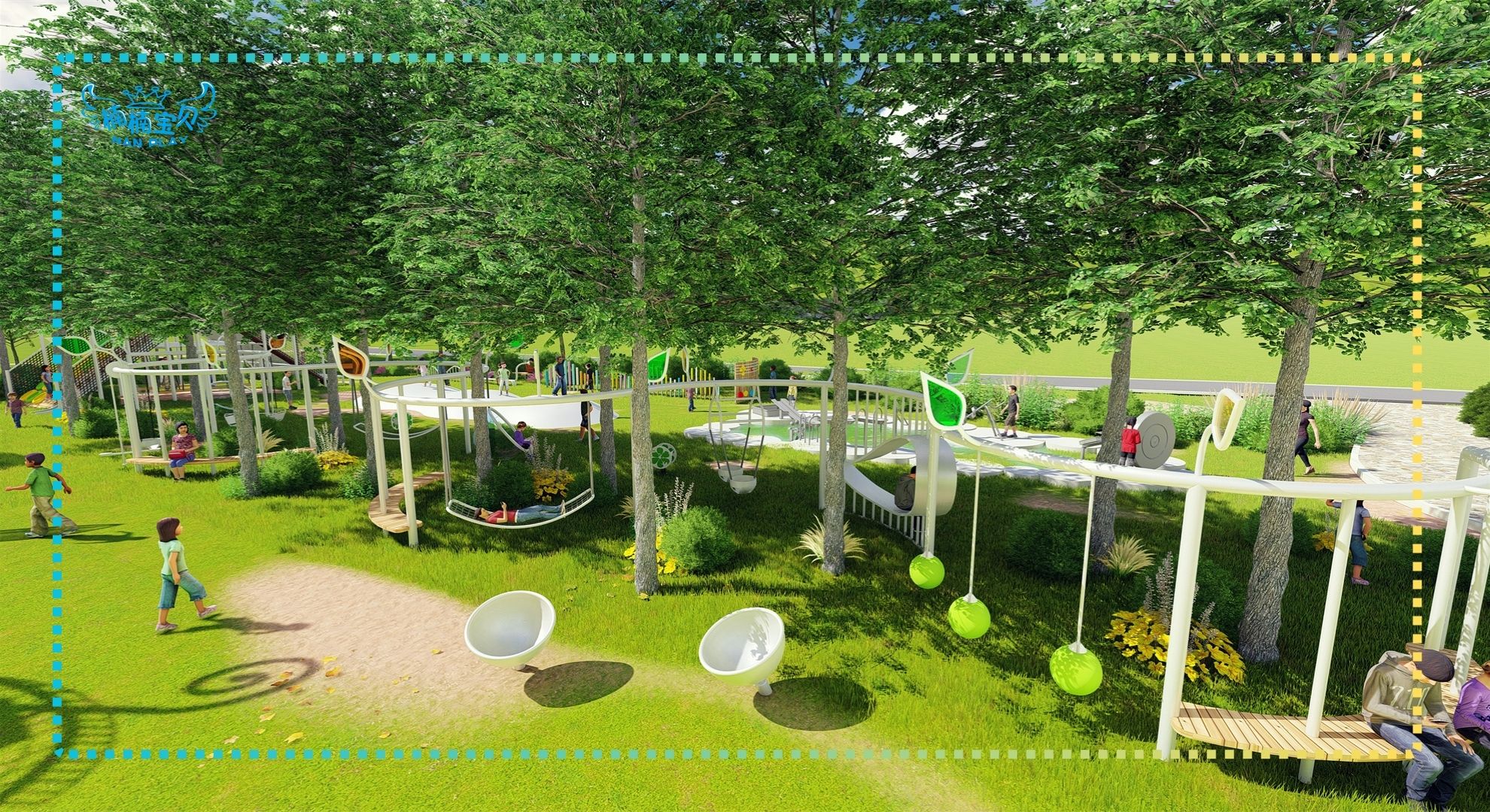 NanPlay Outdoor Play for Community Parks