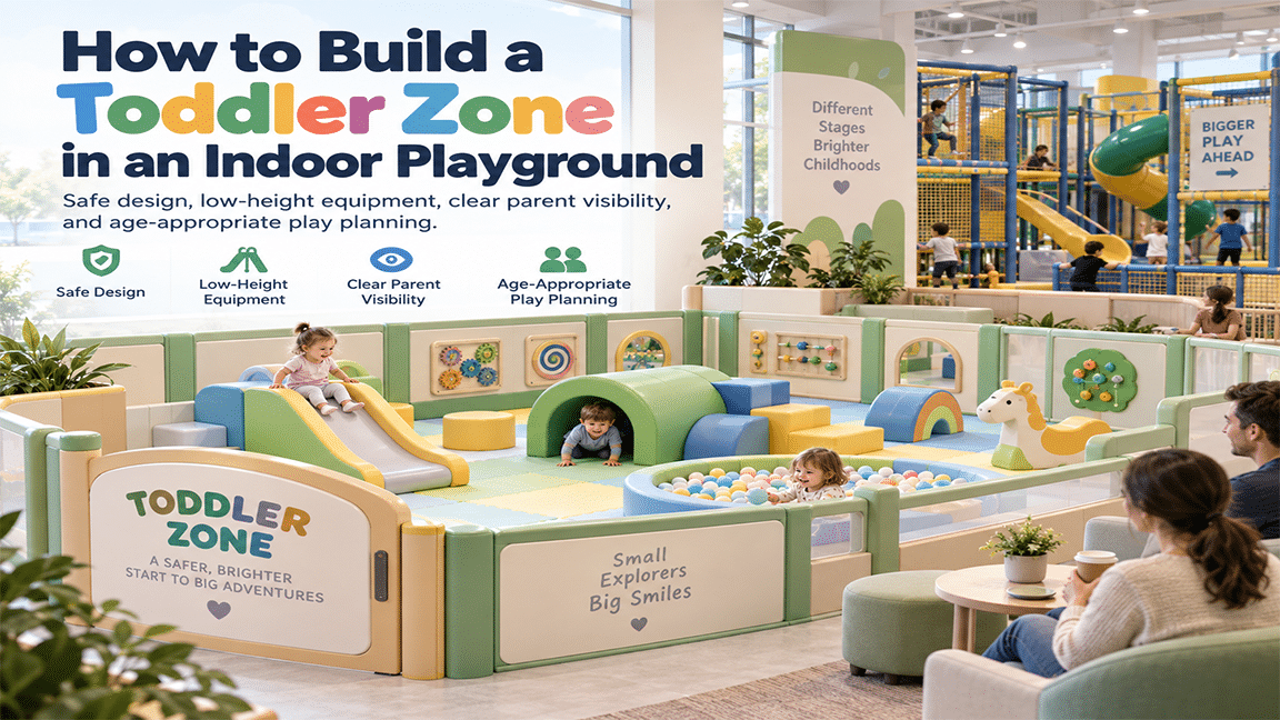 Wie man einen Kleinkindbereich in einem Indoor-Spielplatz baut 1 Wie man einen Kleinkindbereich in einem Indoor-Spielplatz baut (Hersteller)