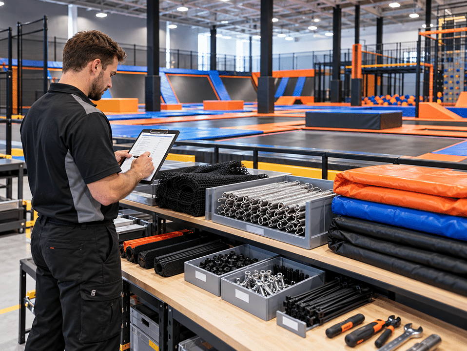 Trampoline Park Supplies: How Should Operators Build a Spare-Parts Plan? 3 FinalThoughtsTrampoline parksupplies builder