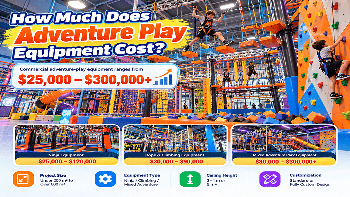 How Much Does Adventure Play Equipment Cost? 1 How Much Does Adventure Play Equipment Cost manufacturer