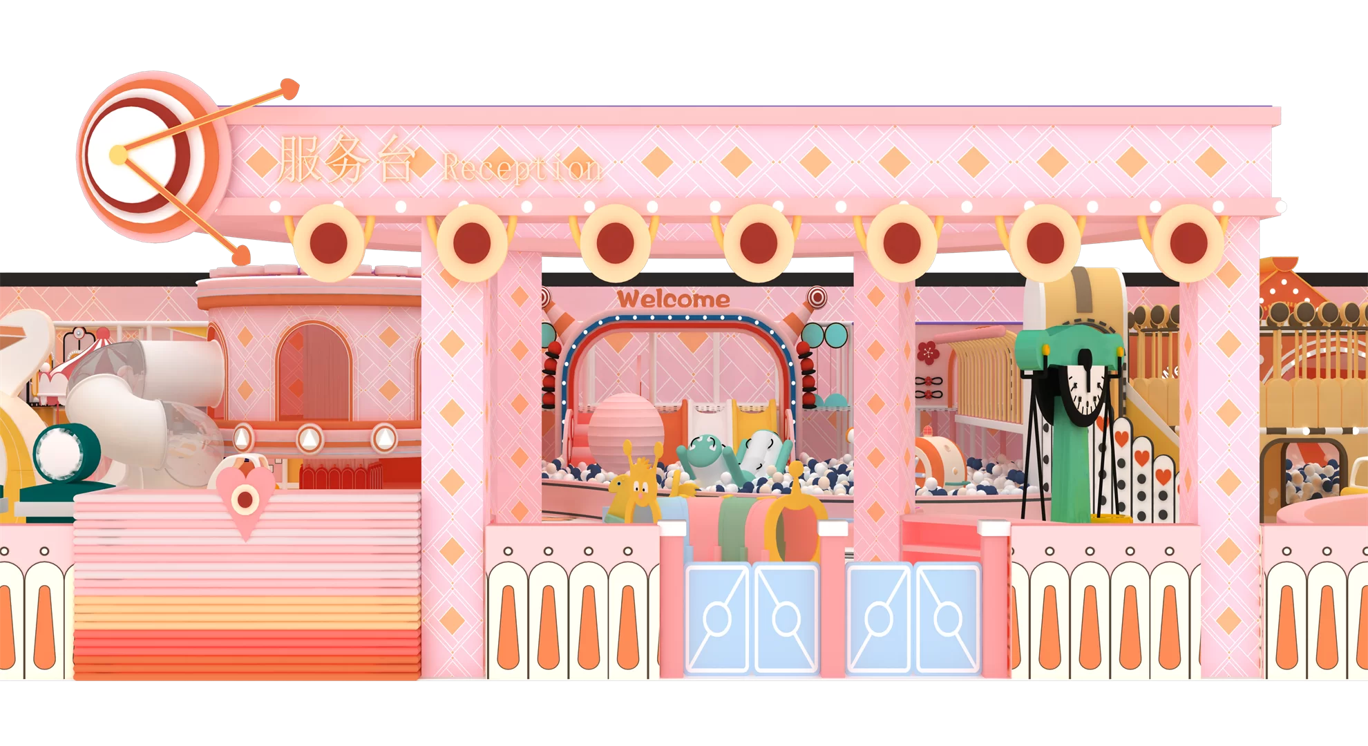 Fairytale Themed Indoor Play Area for Kids