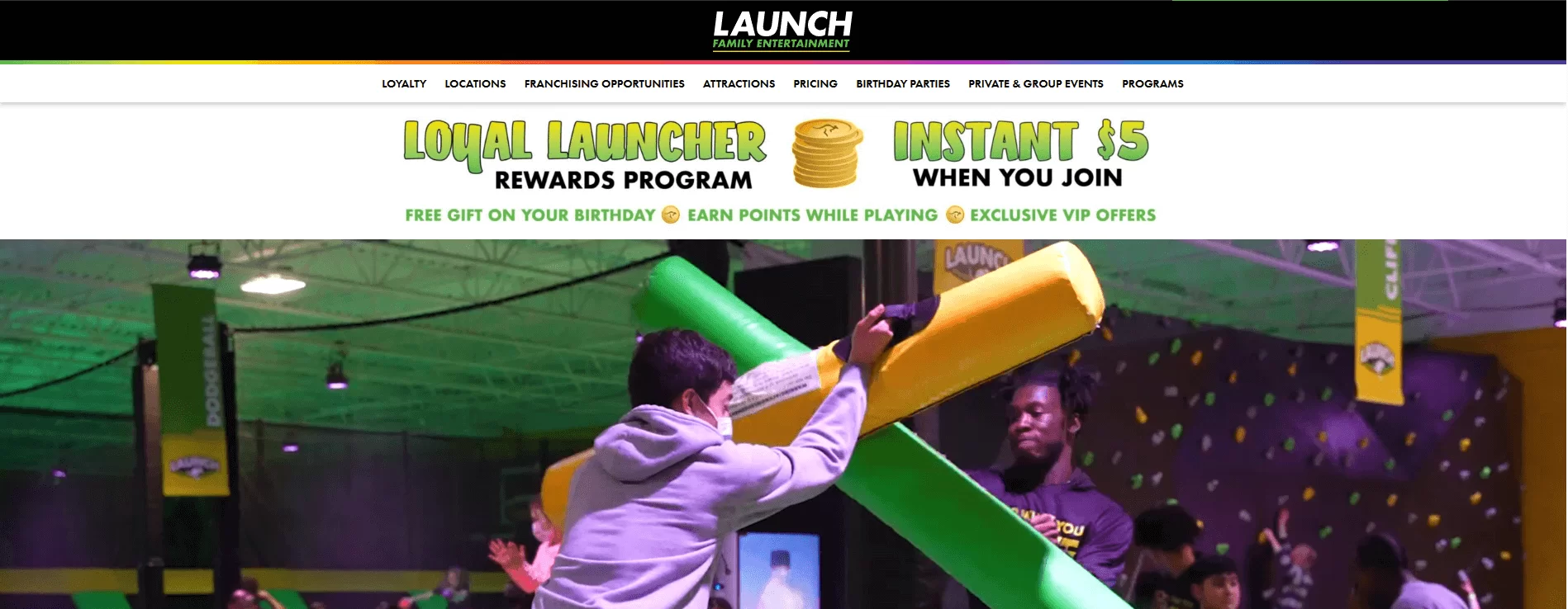 LAUNCH TRAMPOLINE PARK