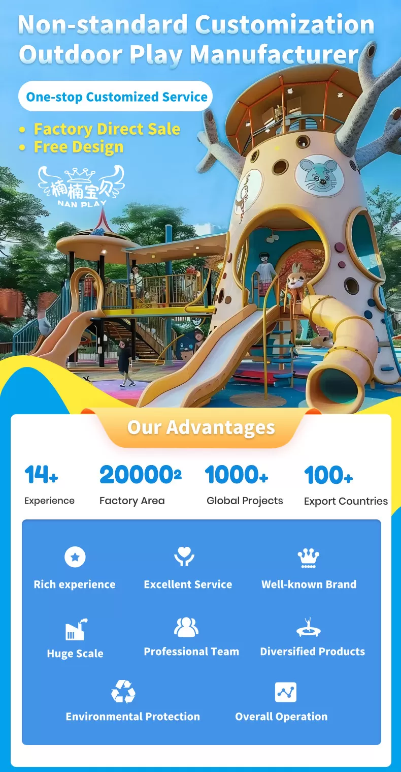 Non standard Customization Outdoor Play Manufacturer