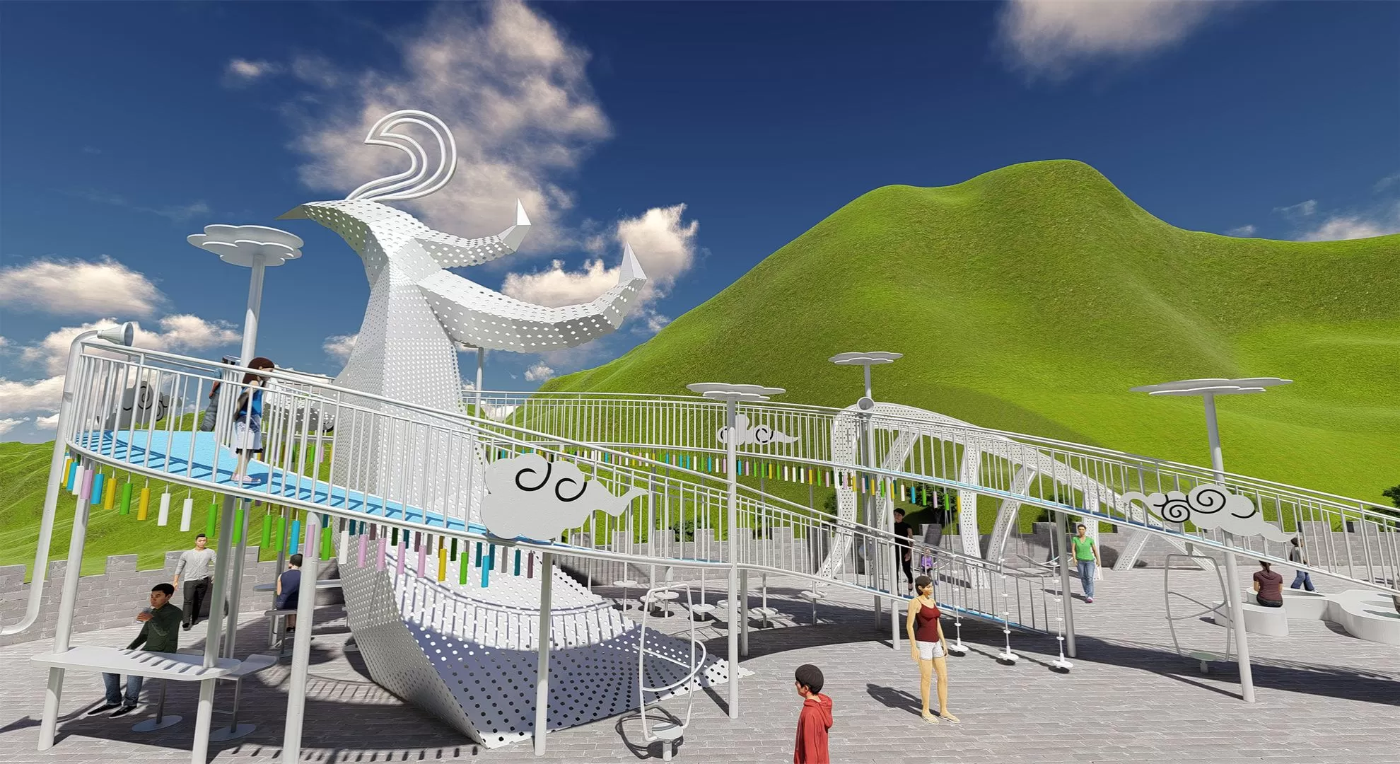 Outdoor Bird Shaped Playground4