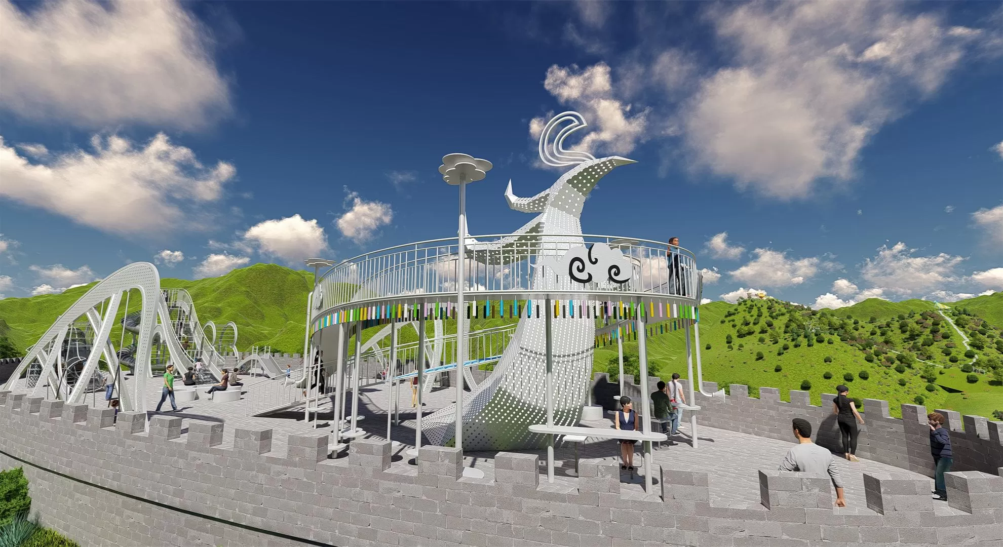 Outdoor Bird Shaped Playground5