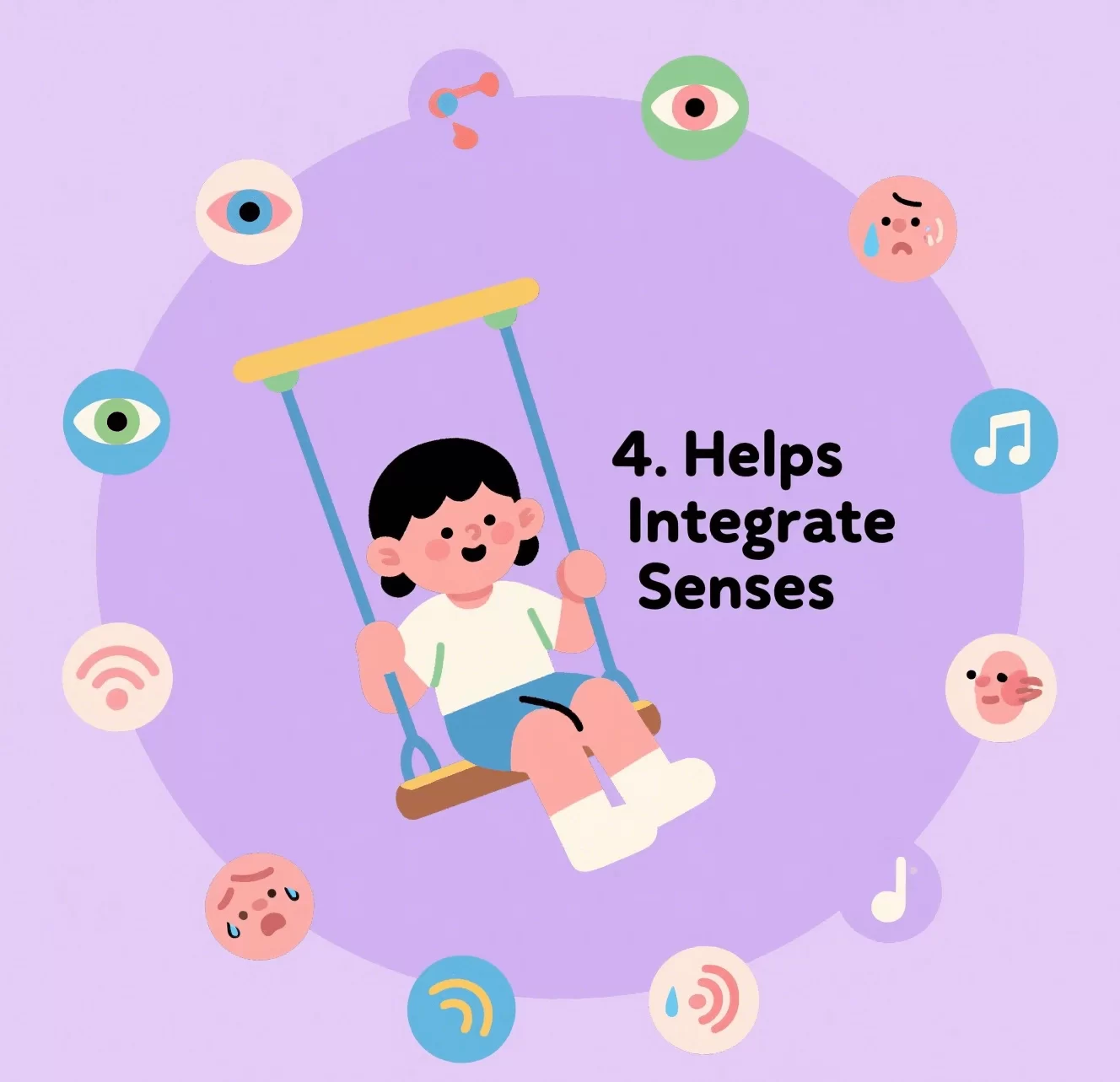 Helps Integrate Senses