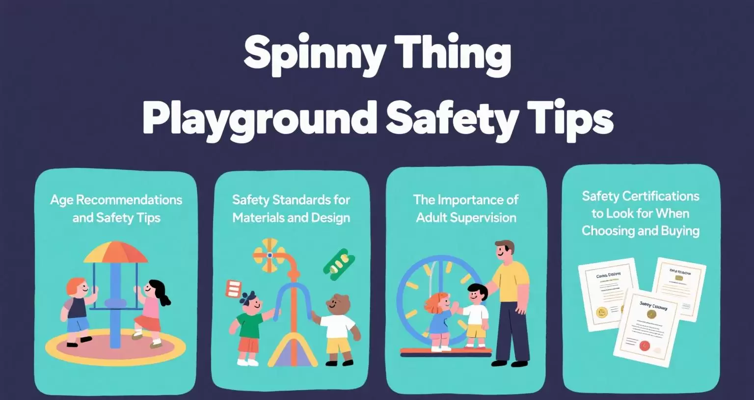 Spinny Thing Playground Safety Tips